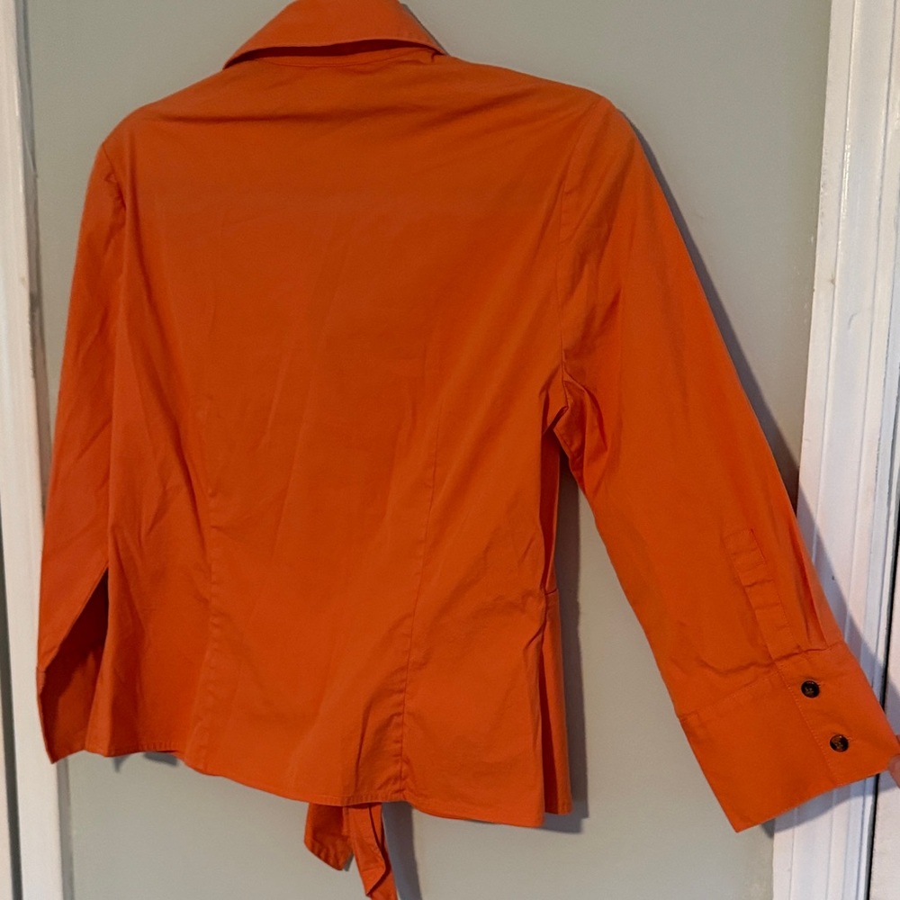 Carlisle Women's Vibrant Orange Blouse - Picture 5 of 5